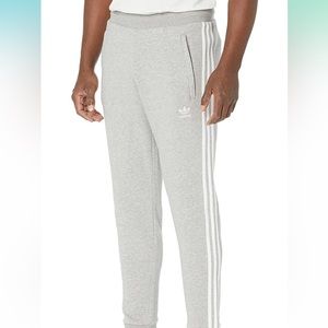 Grey adidas sweat pants
